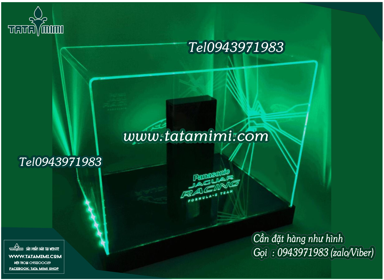 Hộp chụp sản phẩm bằng chất liệu mica