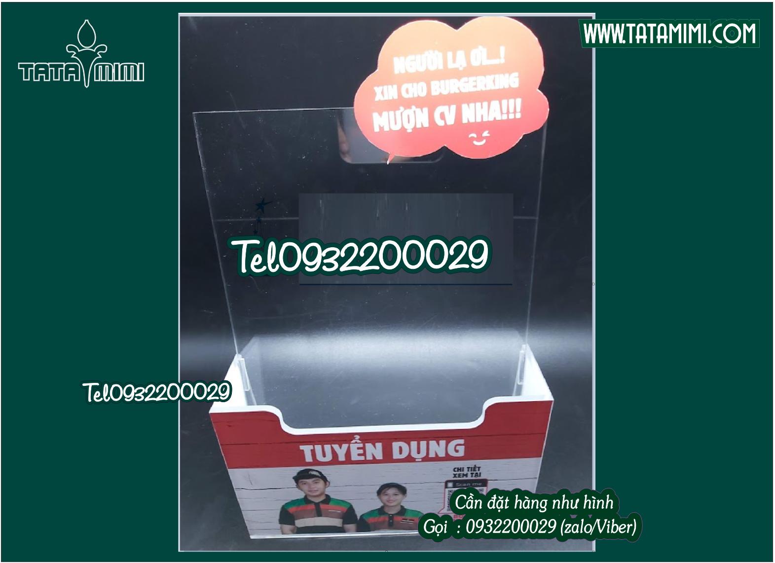 Hộp mica, hộp chụp mica
