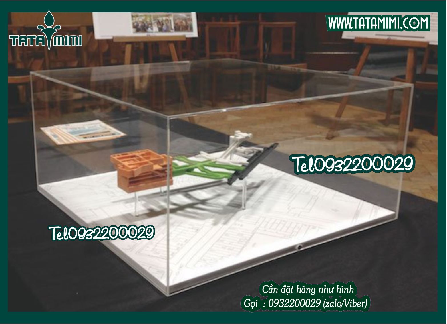 Hộp mica, hộp chụp mica