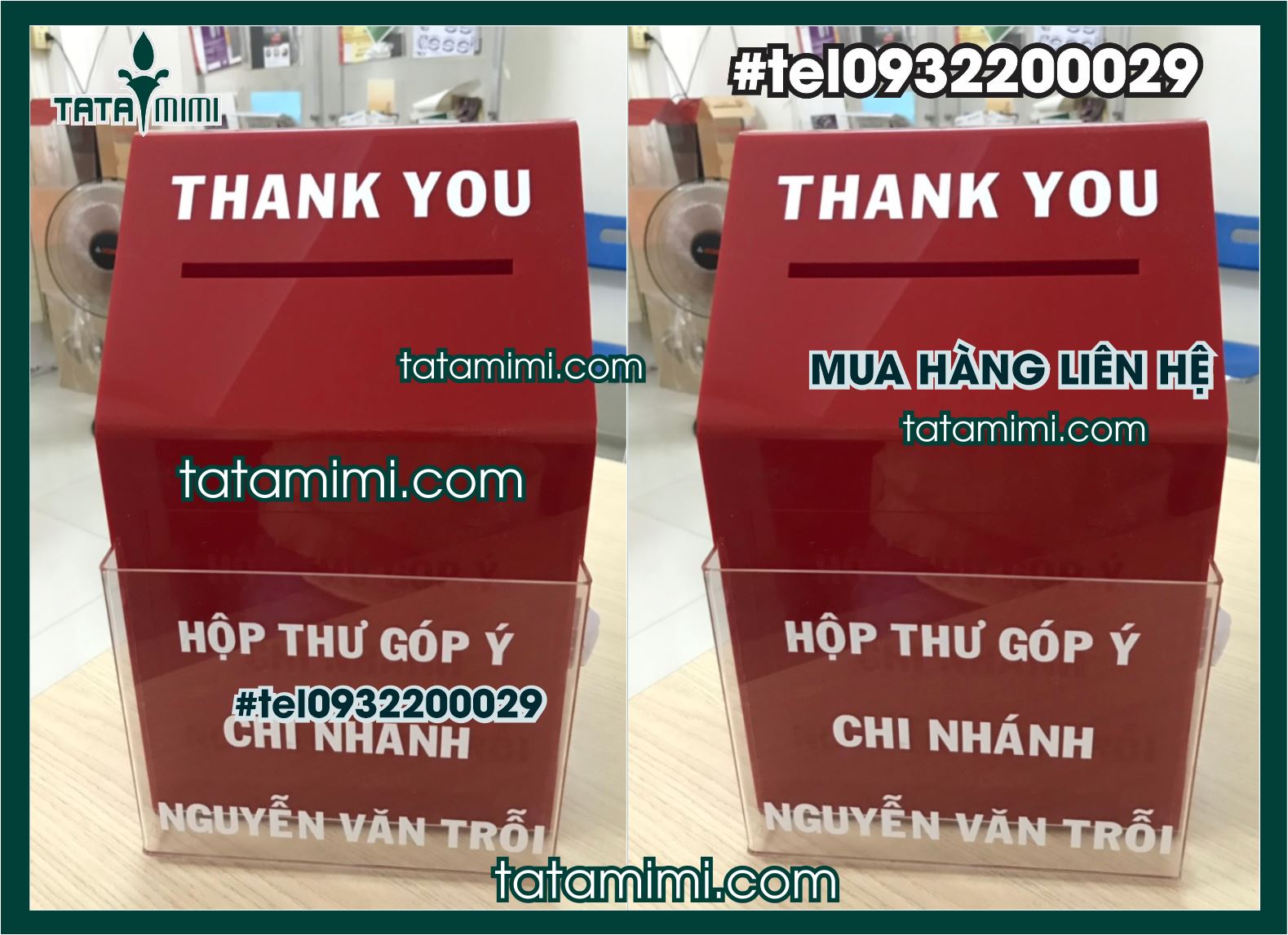 Hộp Thư Góp Ý, Hộp Suggestion Box giá tốt tại Hà Nội