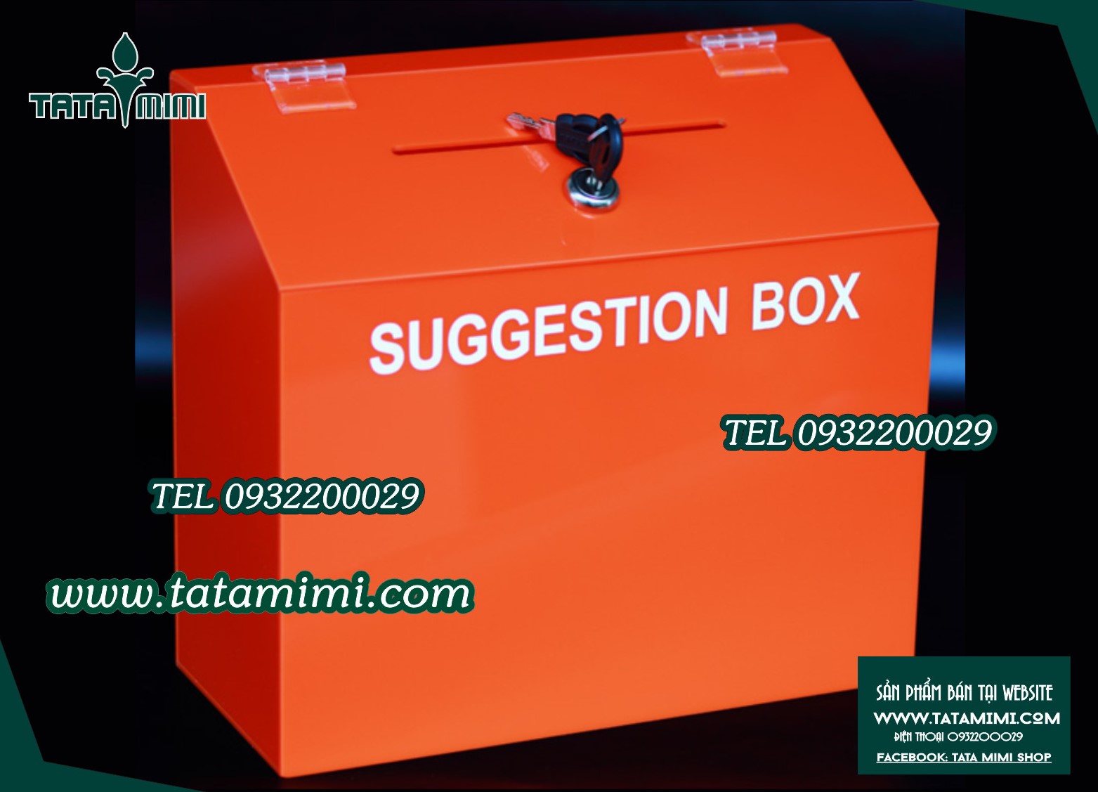 Hộp Thư Góp Ý, Hộp Suggestion Box giá tốt tại Hà Nội