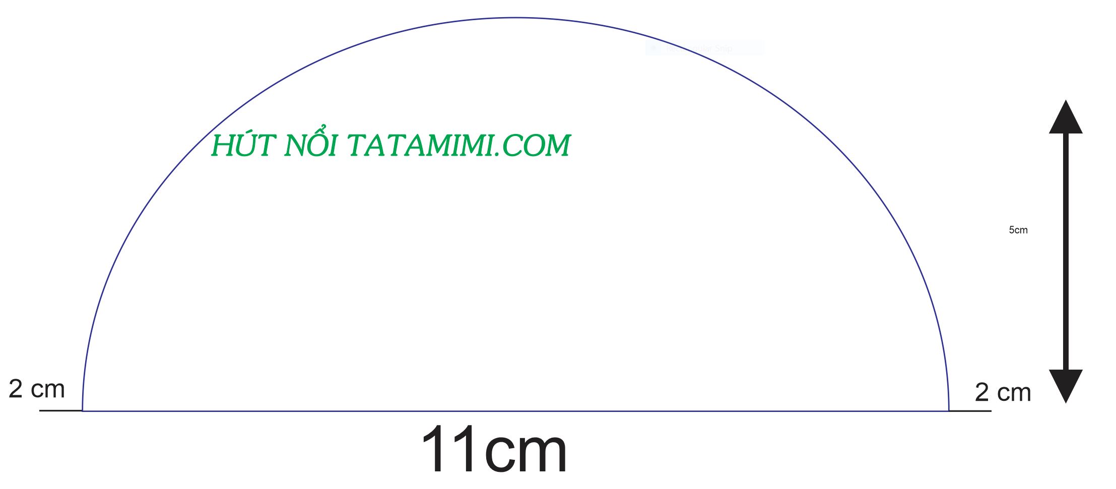 Hút nổi Đường kính 11cm