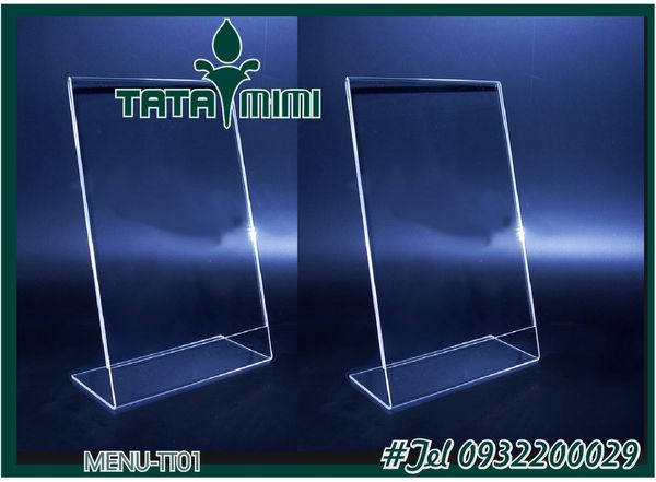 Biển tên siêu thị uốn chữ L mica 2mm