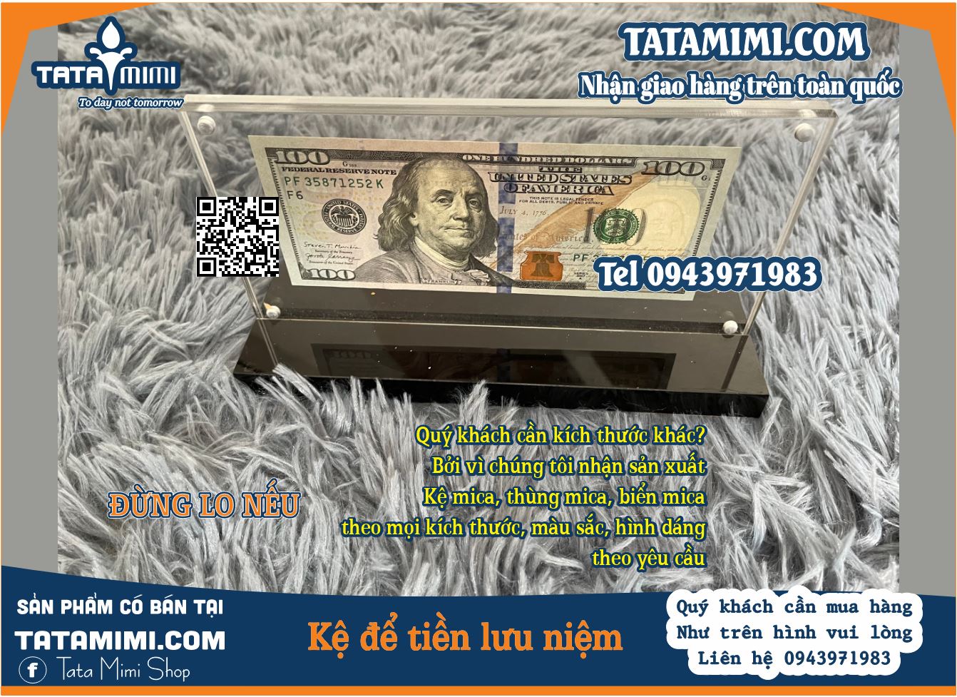 Kệ trưng bày tiền có sẵn hàng
