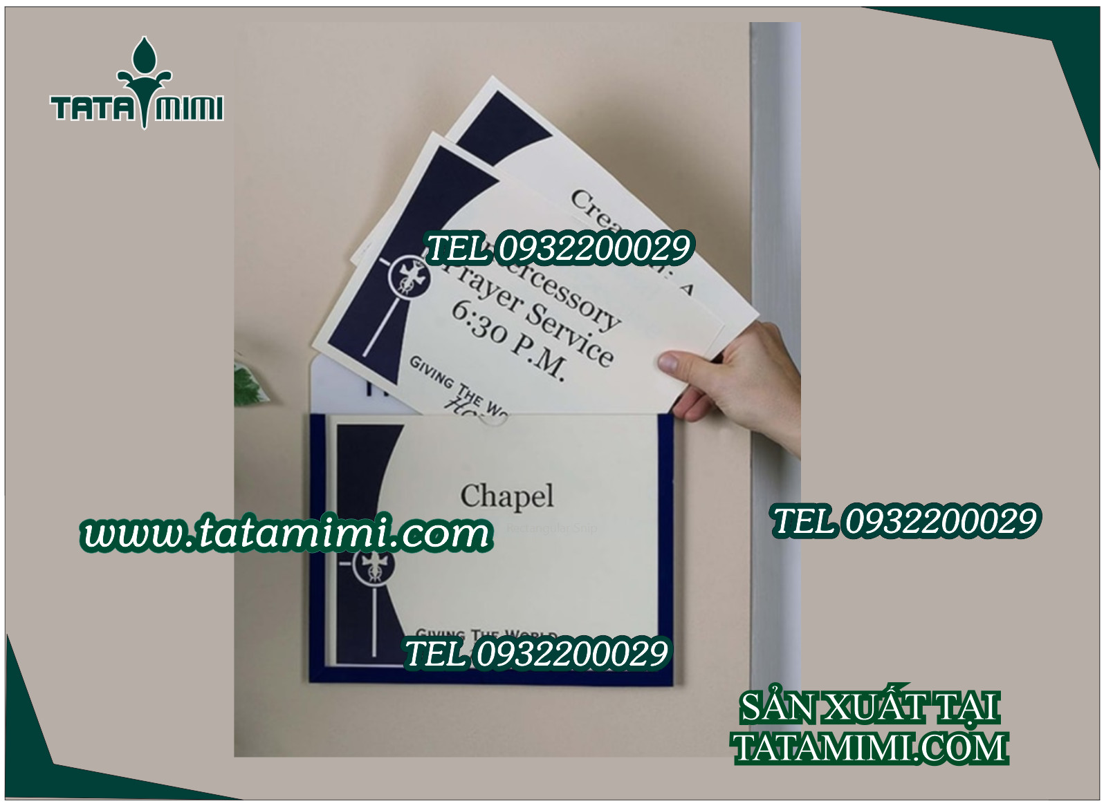Danh sách mẫu các loại ệ checklist mica treo tường