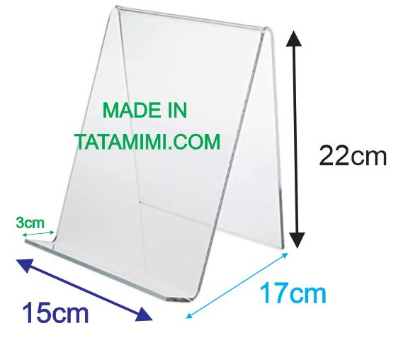 Kệ sách -kệ mỹ phẩm bằng mica