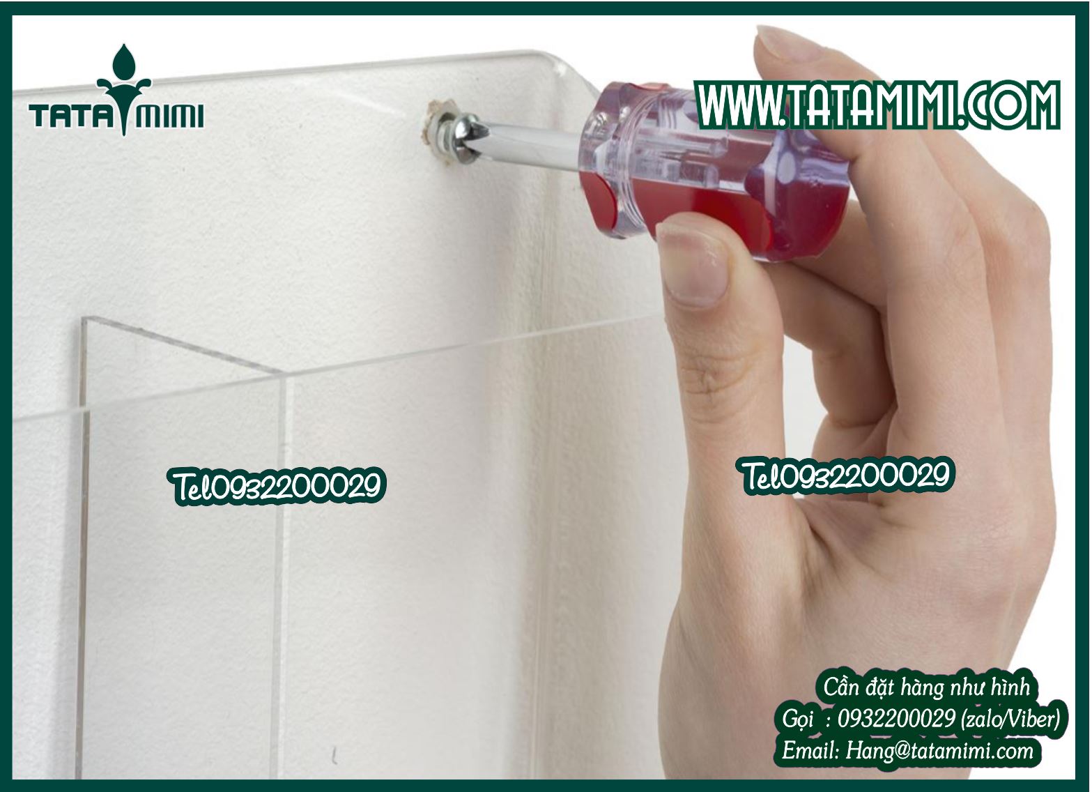 Hình ảnh mica checklist treo tường nhiều mẫu 