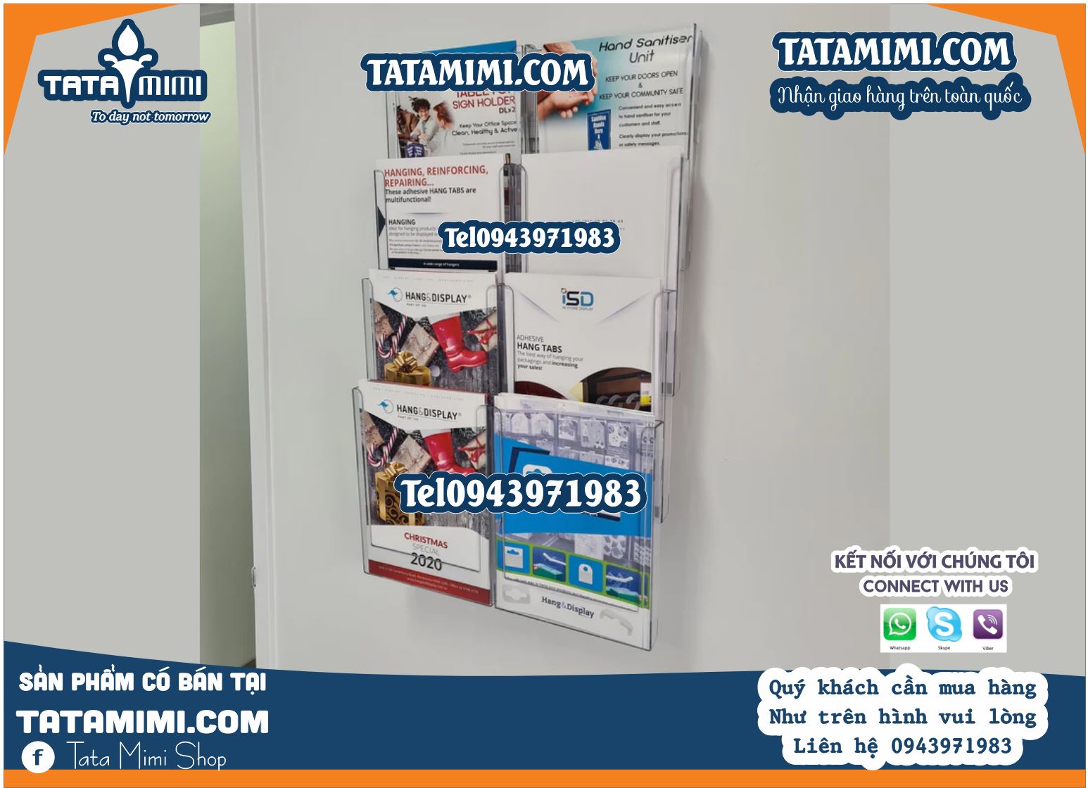 Kệ Treo Tường Đựng Tài Liệu A4, A5 Nhiều Ngăn: Giải Pháp Lưu Trữ Tiện Ích Cho Văn Phòng