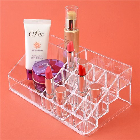Kệ nước sơn treo tường và để bàn có sẵn từ mica