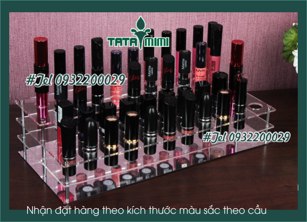 Kệ nail - kệ sơn nước để bàn và treo tường 