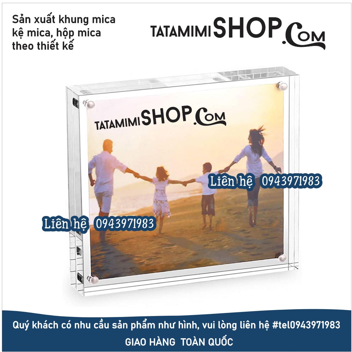 Khung mica hít nam châm – Giải pháp trưng bày hiện đại và tiện dụng