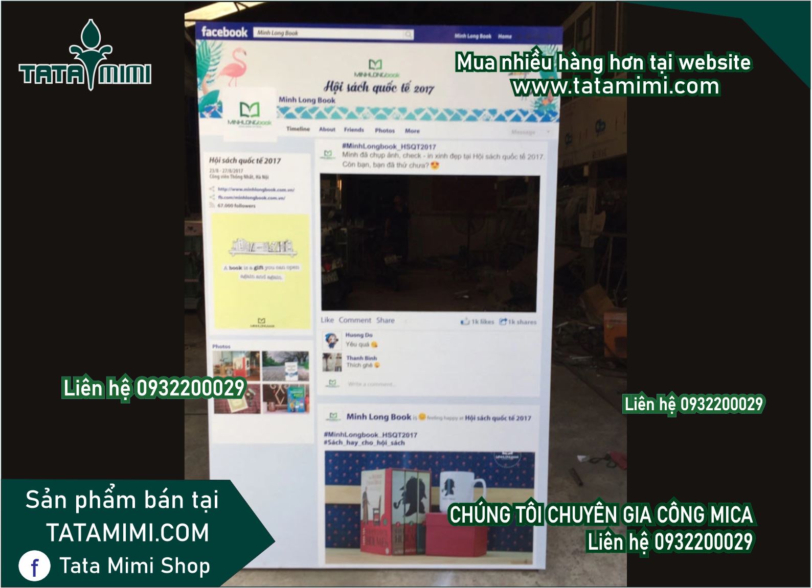 Khung chụp hình fomex bồi decal 