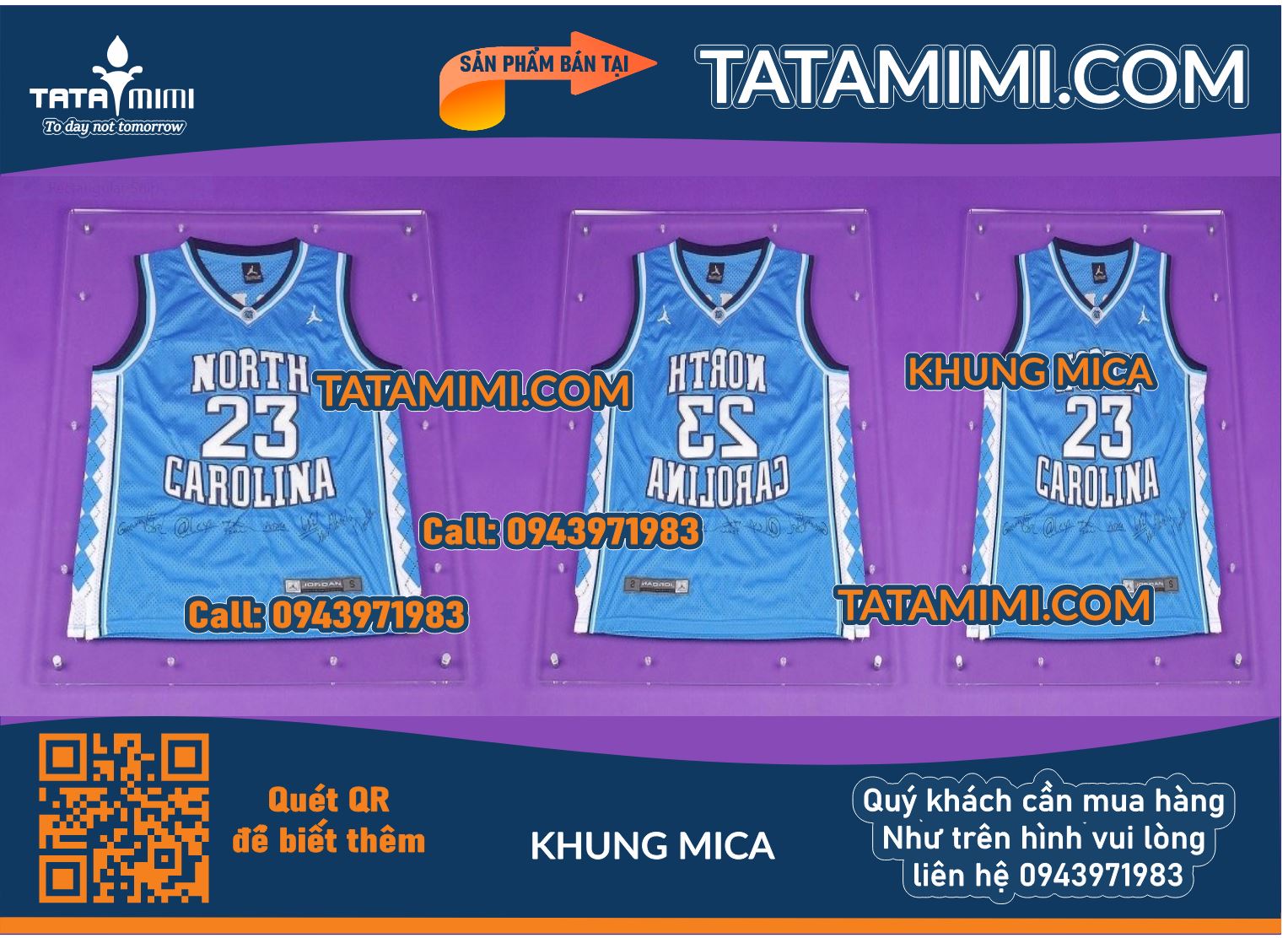 Mẫu khung mica để simple áo treo tường đẹp ( Khung mica để áo treo tường)