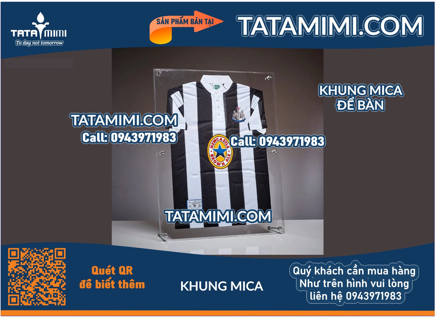 Mẫu khung mica để simple áo treo tường đẹp ( Khung mica để áo treo tường)