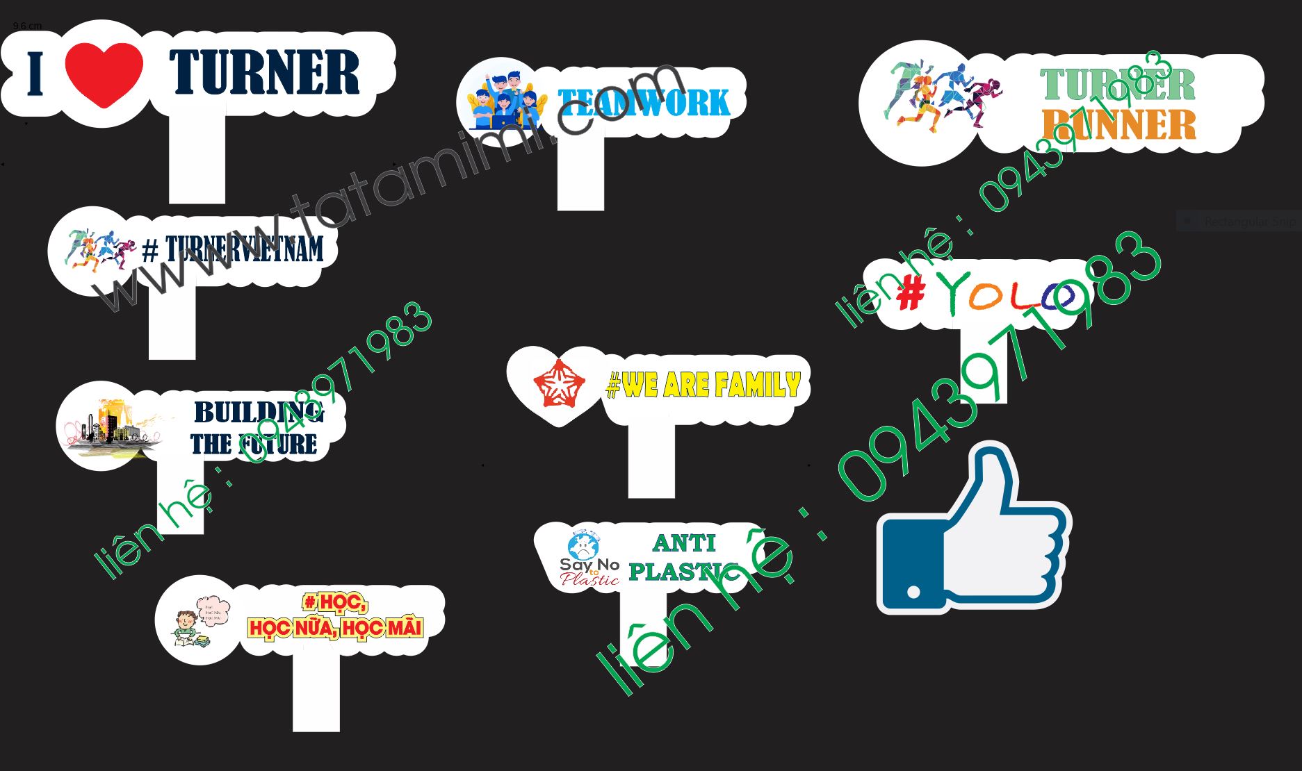 Hashtag Cầm Tay Nhiều Mẫu Đẹp