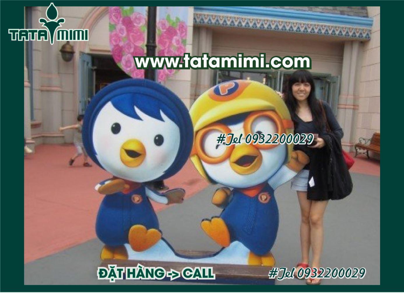 Làm standee mô hình người nhiều mẫu