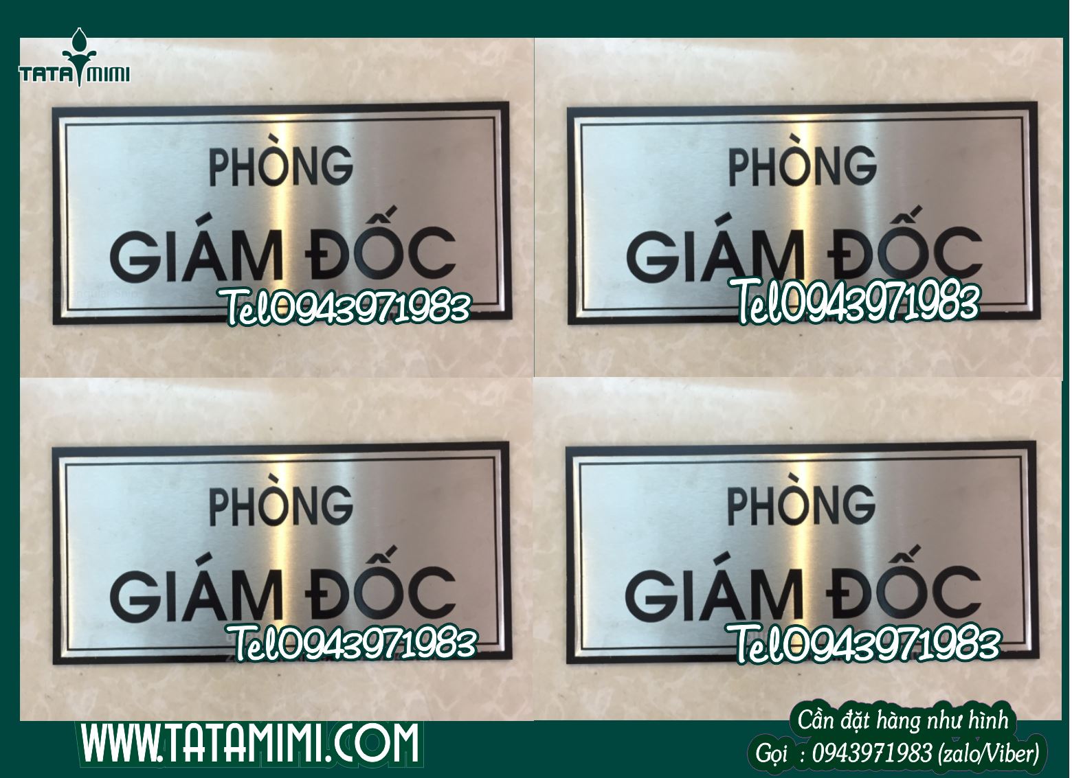 Biển phòng ban văn phòng