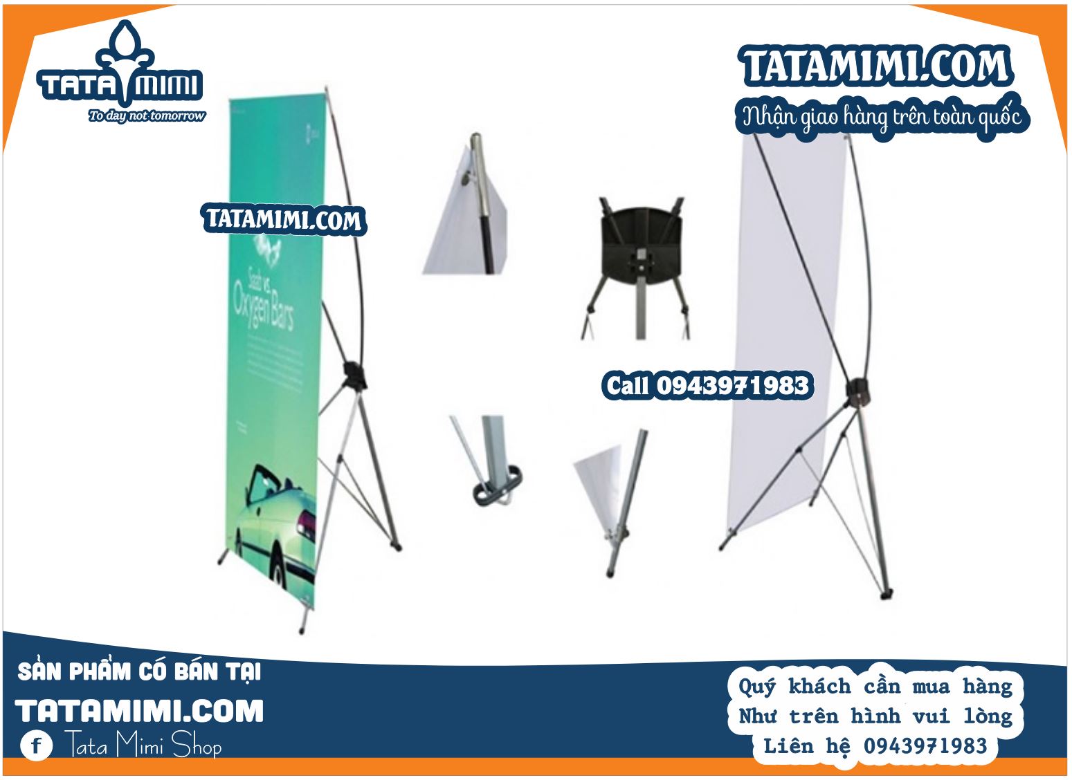 Standee chữ X và giá cuốn khác nhau như nào