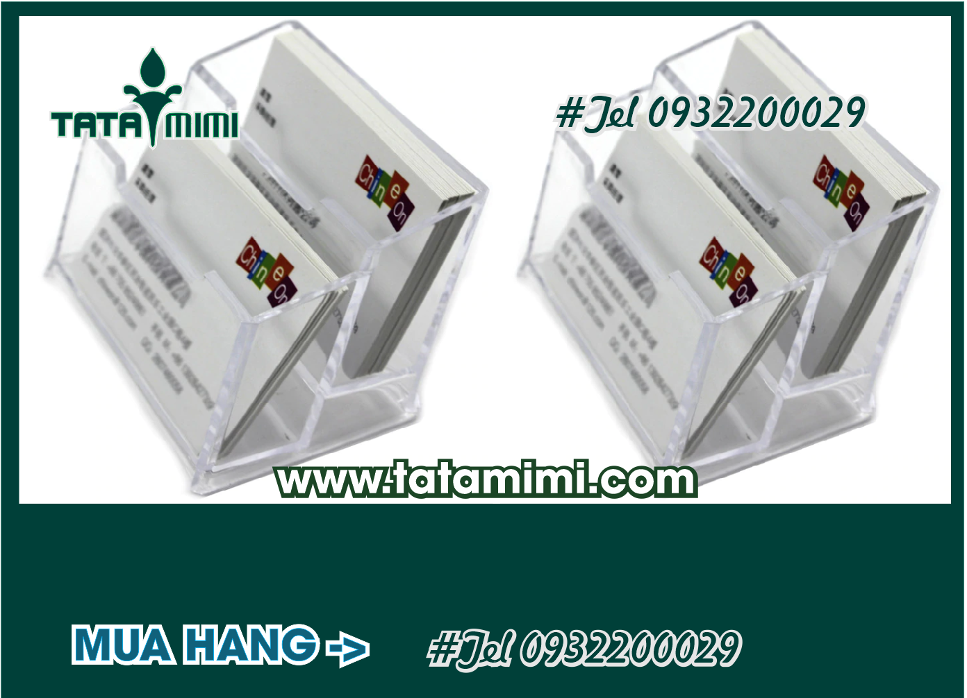 Kệ card - kệ danh thiếp - kệ namecard