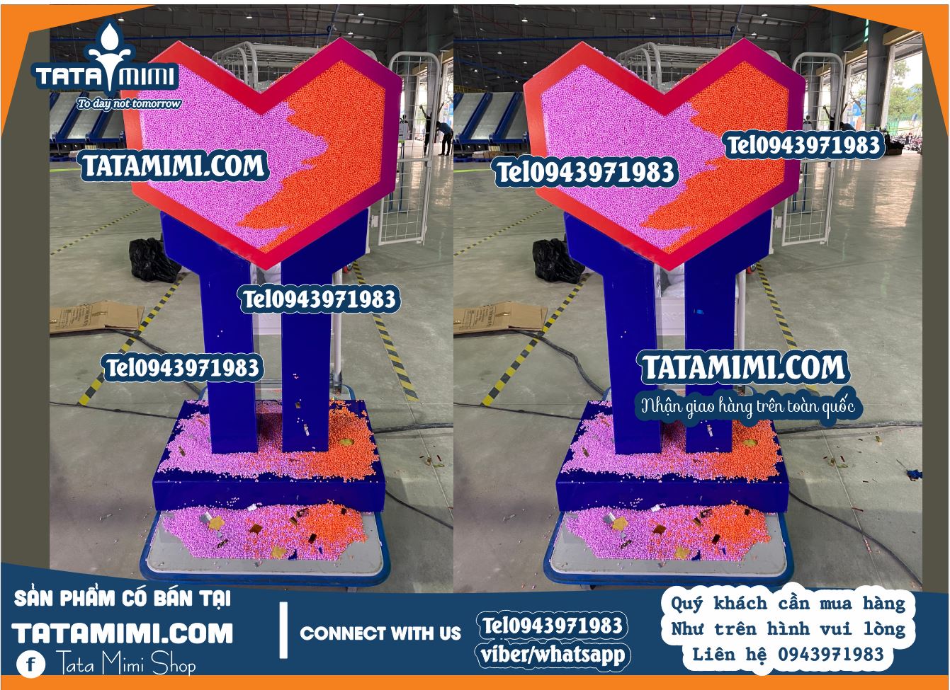 Xưởng Thiết kế thùng mica Lazada