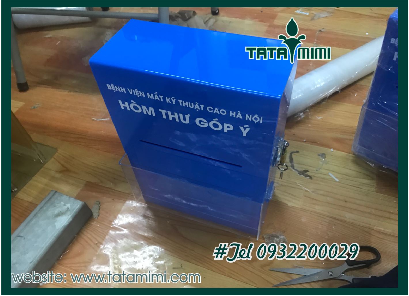 Thùng mica các mẫu được sử dụng ngày càng phổ biến