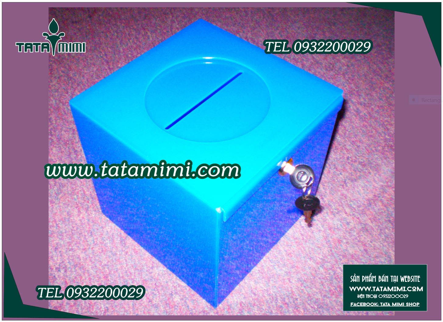 Thùng bốc thăm có các màu