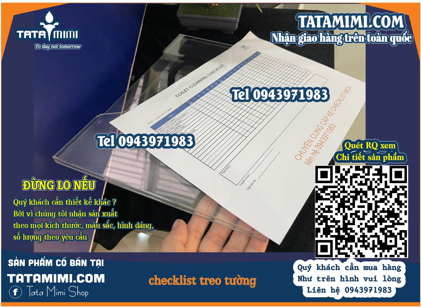Checklist gắn tường từ mica