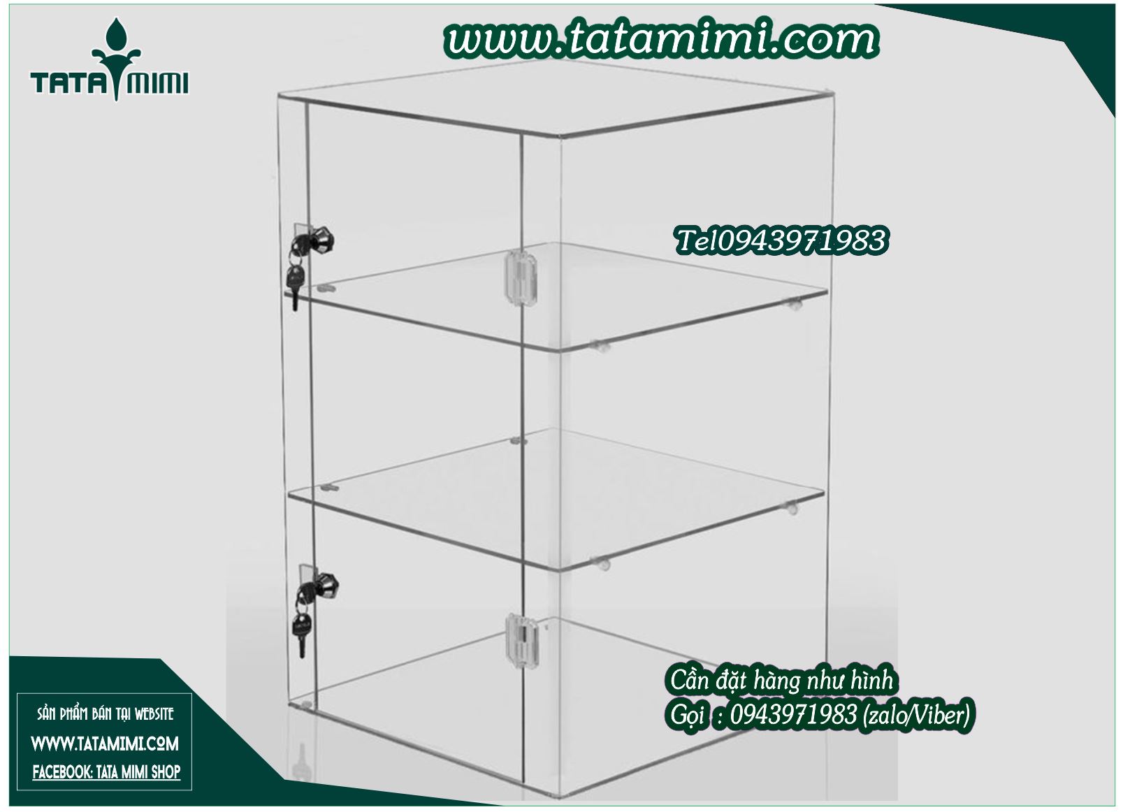 Tủ thuốc mica treo tường