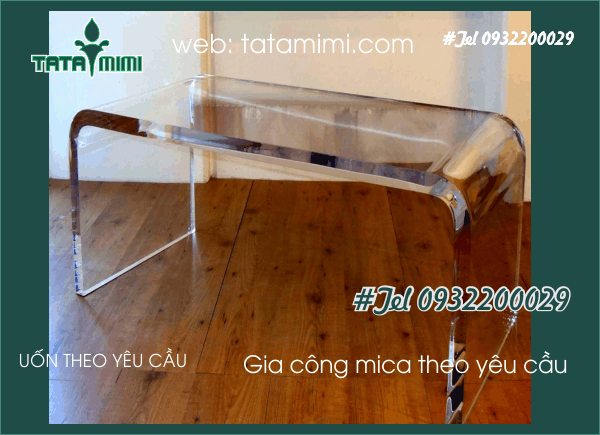 Cần tìm địa chỉ uốn mica chữ U