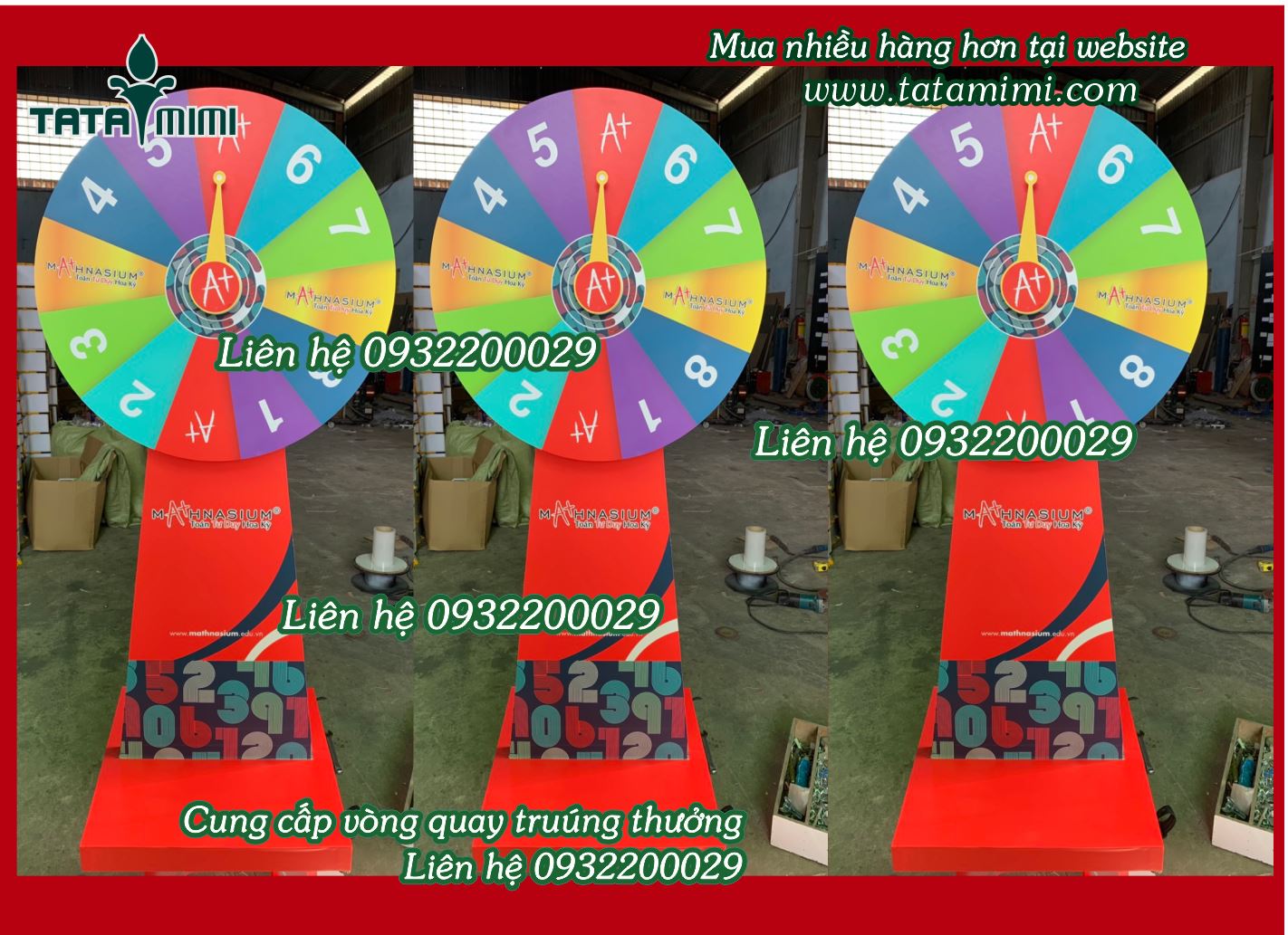Vòng quay trúng thưởng A+