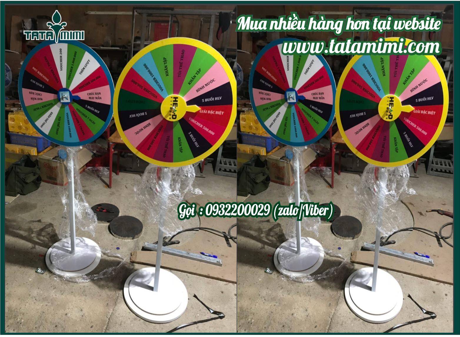 Vòng quay để đất có kích thước từ 1,2m trở lên