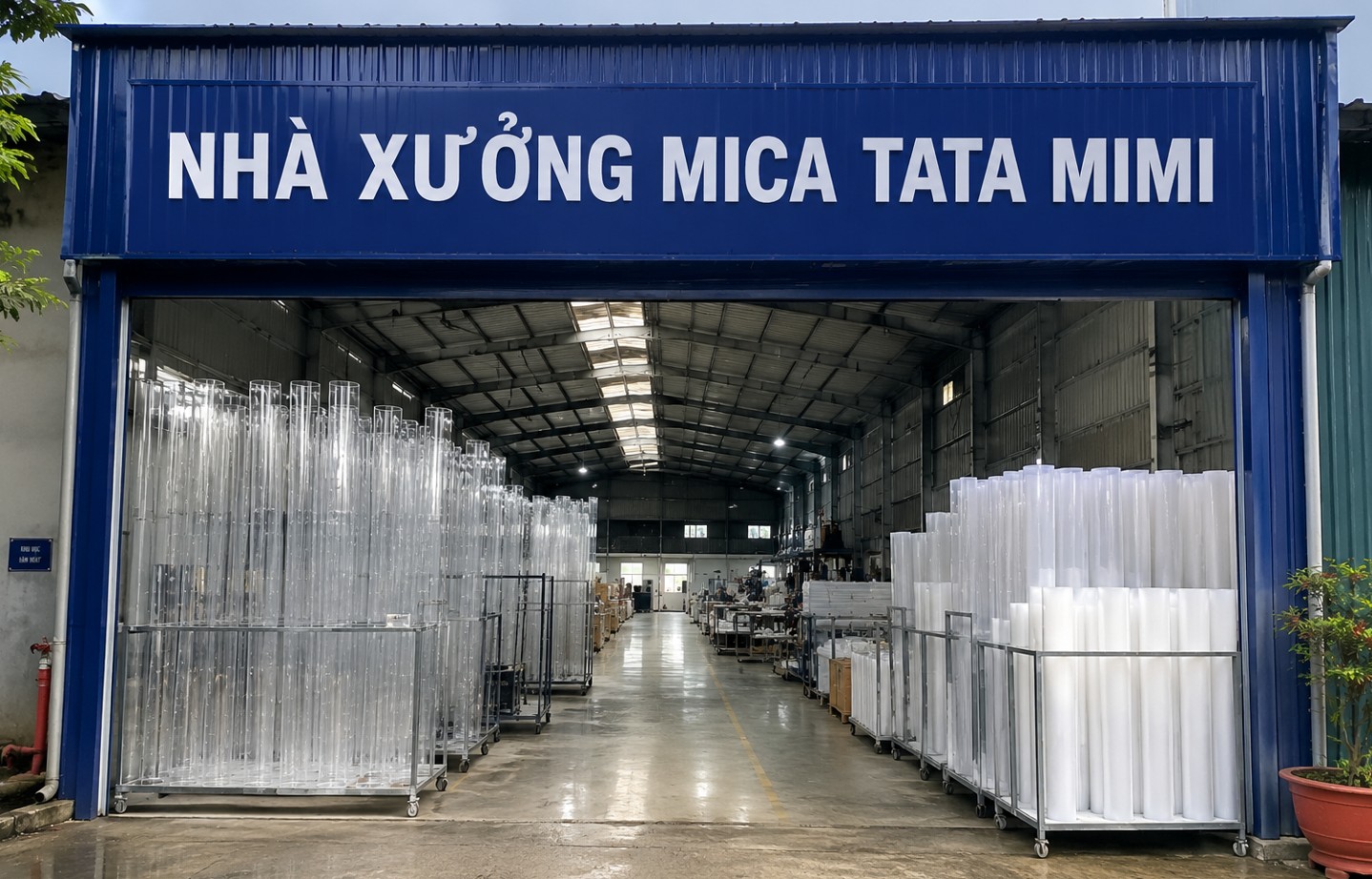 200 ống mica trong đường kính 70mm dày 3mm