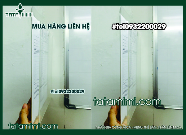 Hộp A4 ngang treo tường