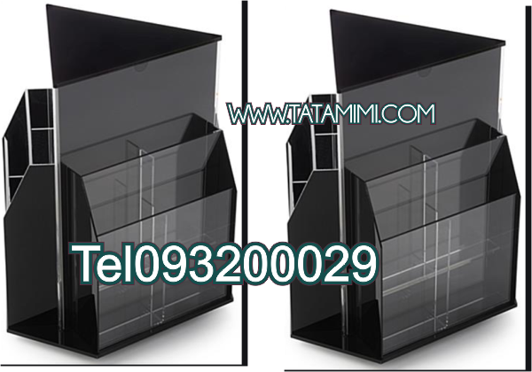 Ngoài Kệ mica xoay 3 mặt