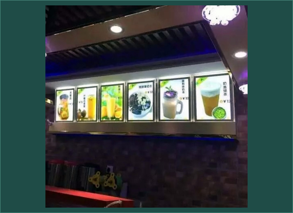 Ảnh Menu Led Để bàn