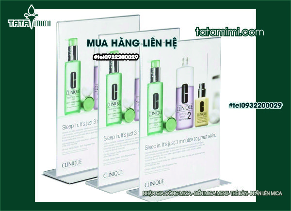 Menu Mica A6 đứng 86124-A6