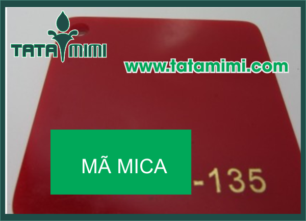 Mica đỏ 135