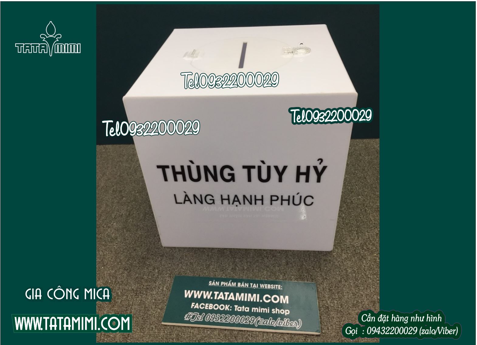 Mẫu thùng tips, thùng suggestion đẹp