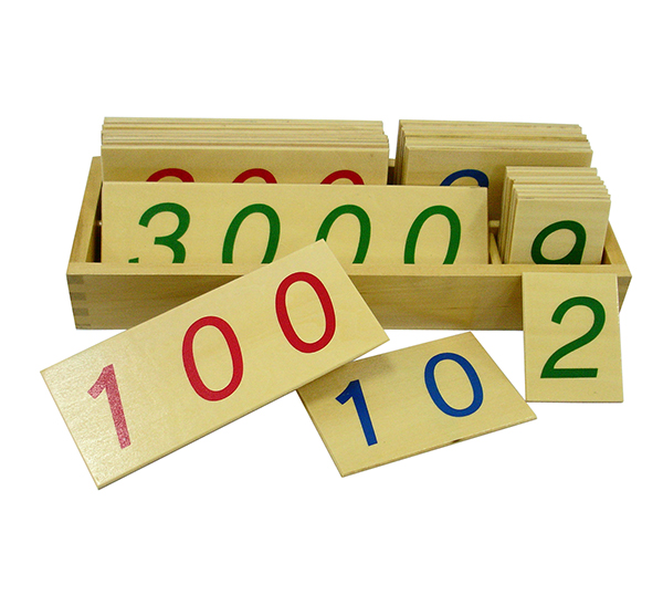 các thẻ số từ 1 đến 3000 cỡ lớn