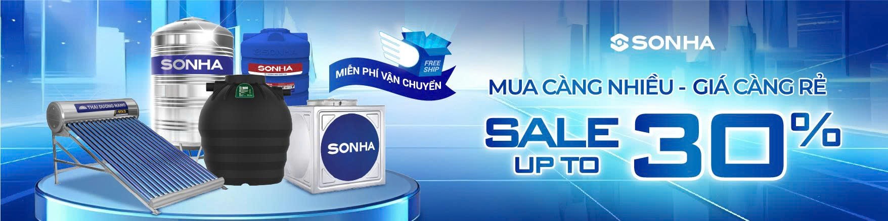 BỒN INOX SƠN HÀ LUX