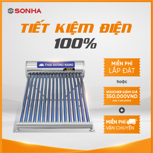 Thái dương năng Sơn Hà ống dầu GOLD 58 - 160