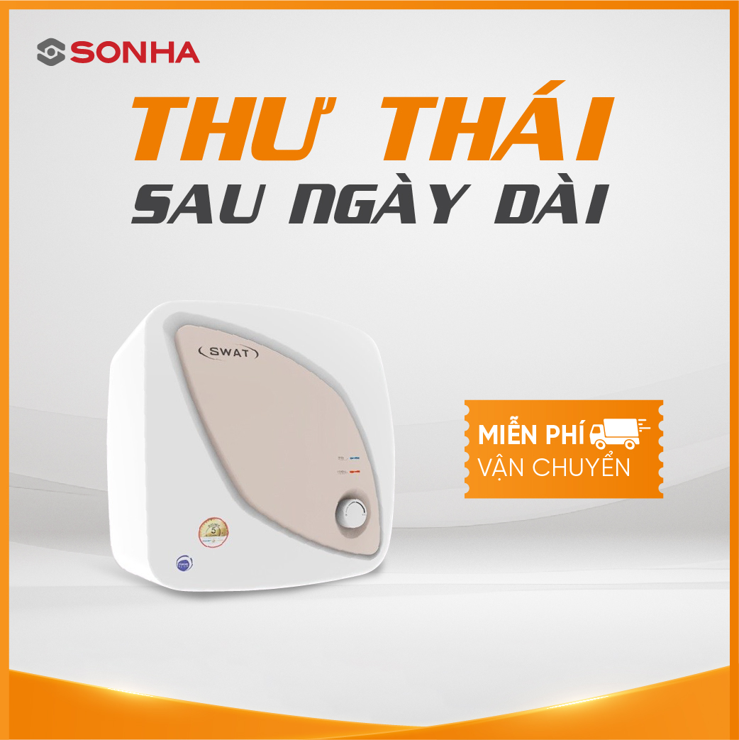 Bình nước nóng Sơn Hà SWAT vuông 30L (SW30V0)