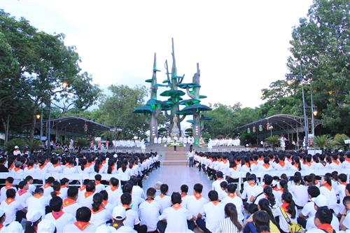 Đại hội Thiếu Nhi Thánh Thể toàn quốc tại Trung tâm Hành hương Đức Mẹ La Vang Quảng Trị