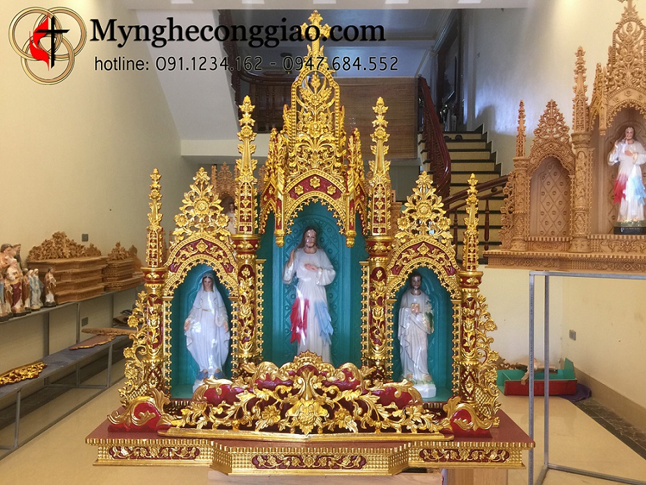 Bàn thờ công giáo/đồ thờ công giáo/ sang và đẹp