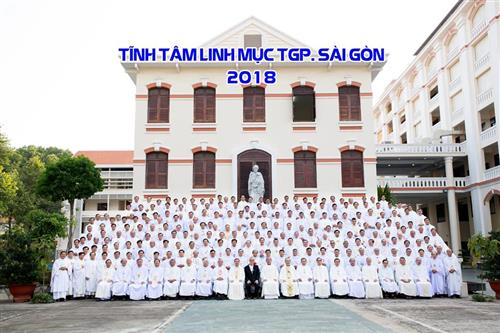 Linh mục đoàn Sài Gòn: Tuần tĩnh tâm thường niên 2018