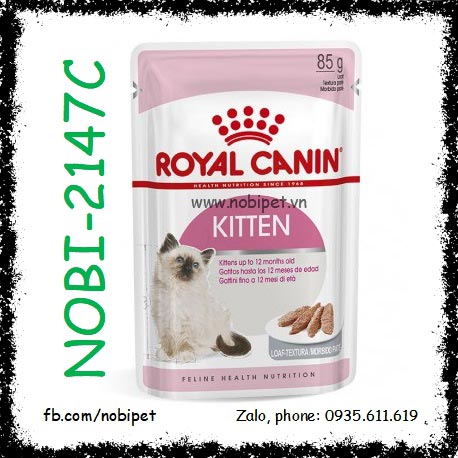 Royal Canin Kitten In Loaf 85gr Thức Ăn Pate Cho Mèo Dưới 12 Tháng