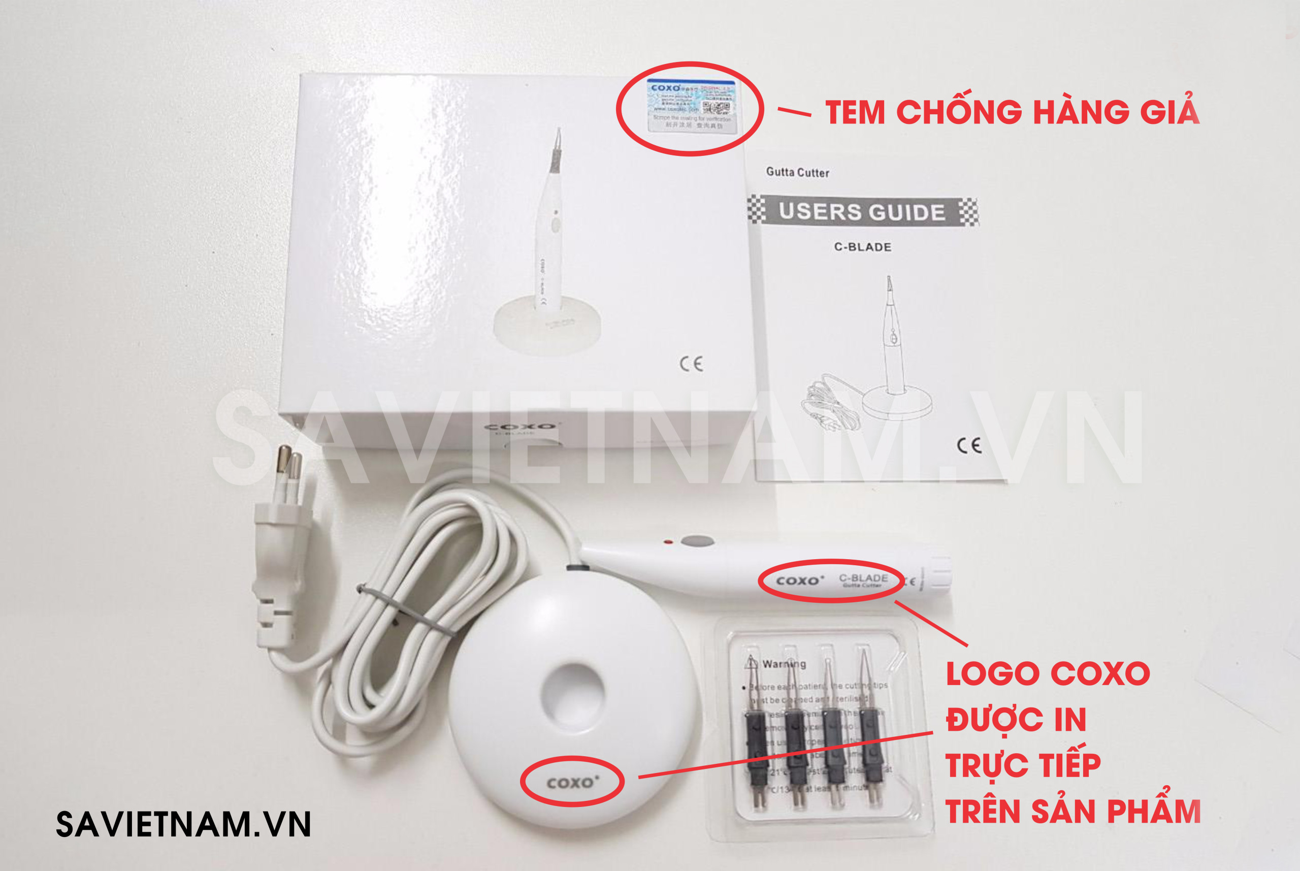 Cách nhận biết Máy cắt gutta Coxo chính hãng