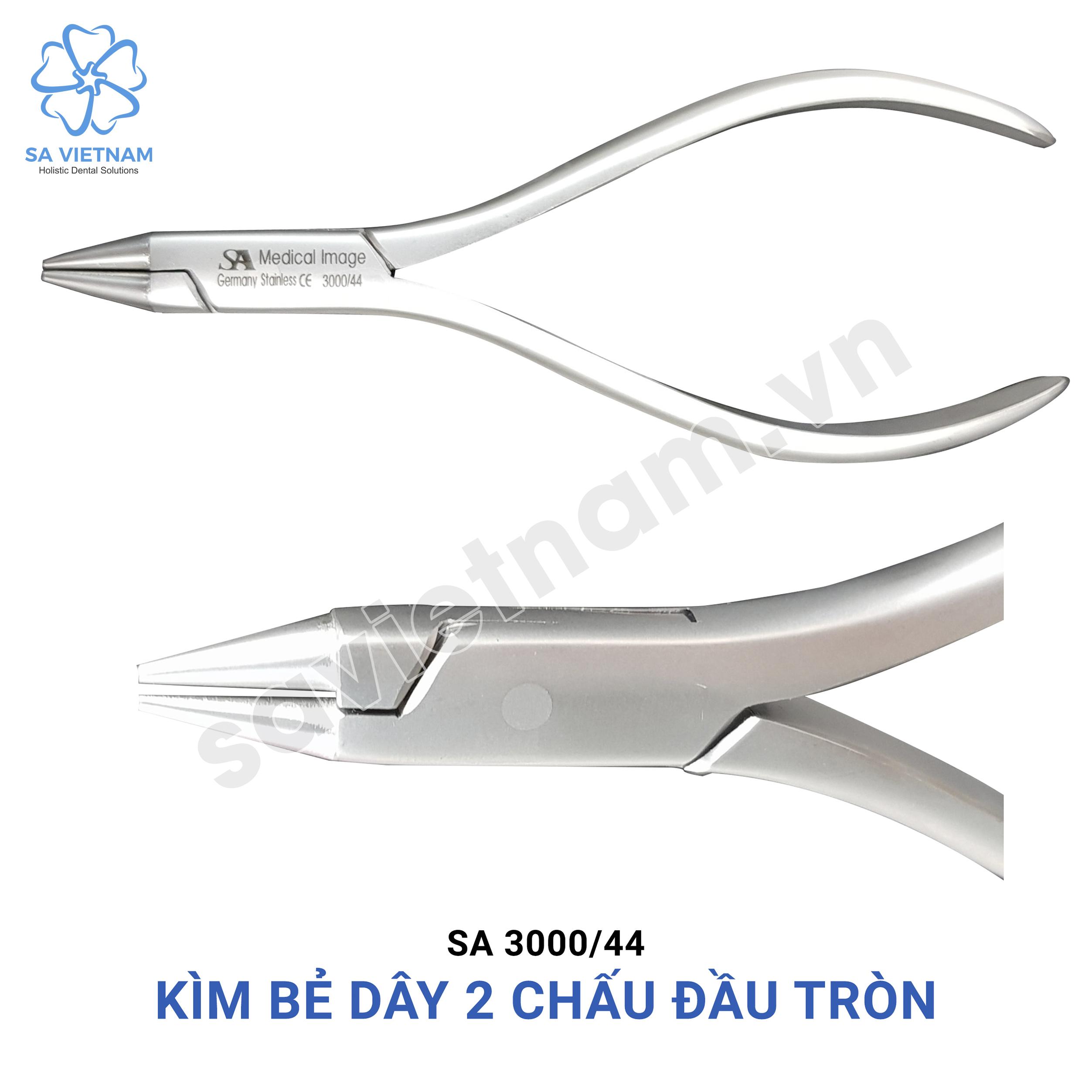 Kìm bẻ dây 2 chấu đầu tròn ngắn