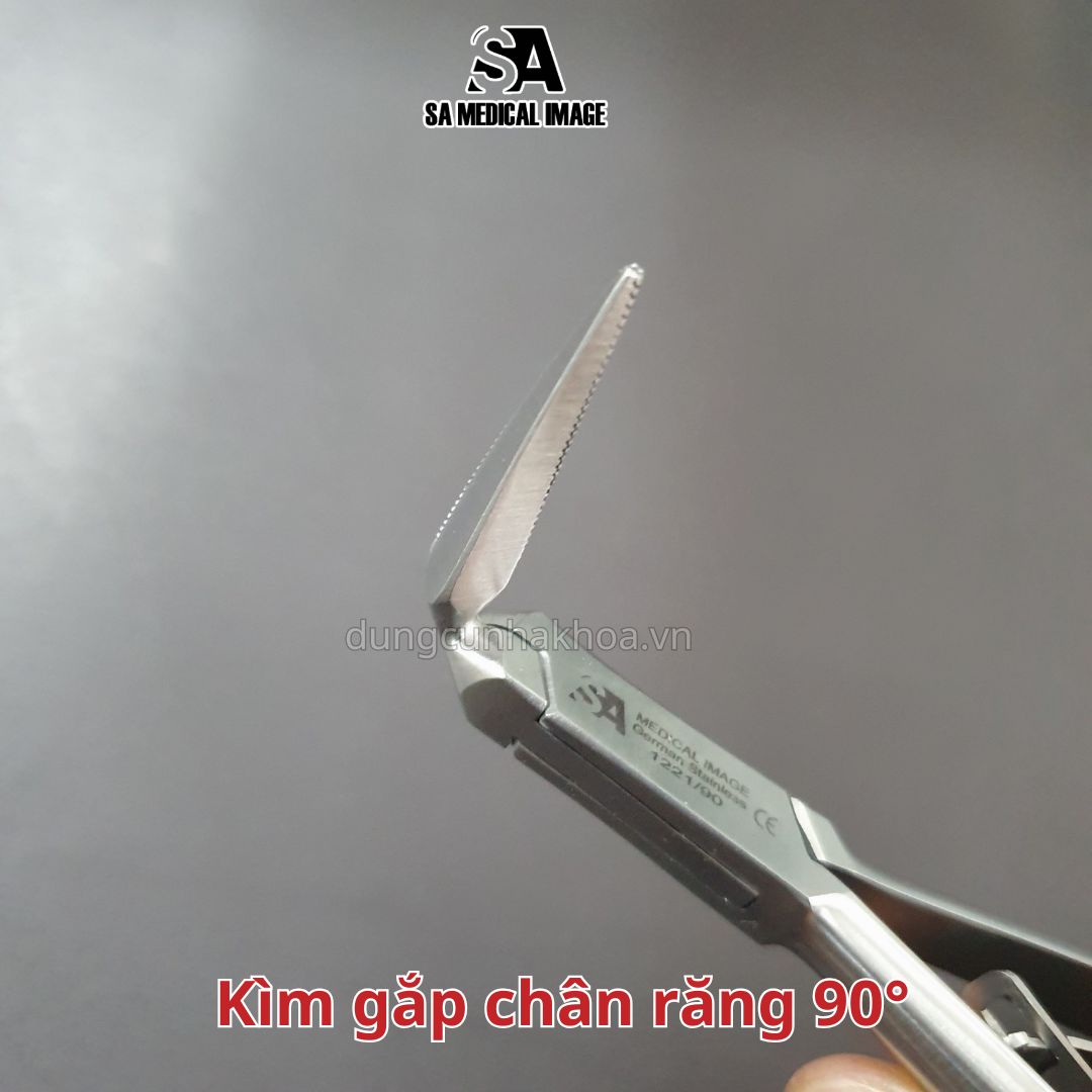 Kìm gắp chân răng 45 độ, 90 độ