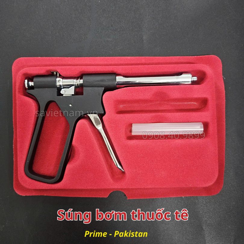 súng tiêm thuốc tê, tiêm tê dạng súng, bơm tiêm áp lực